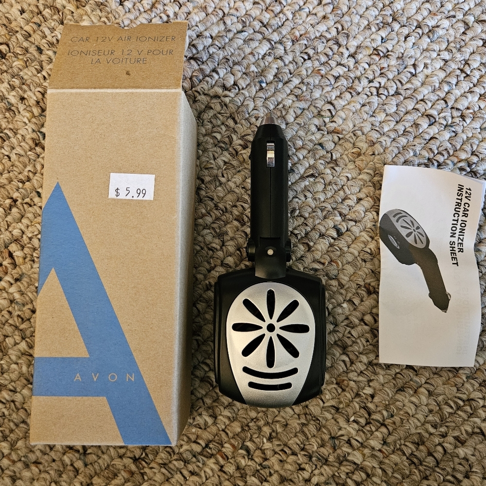 Avon 2008 Car 12V Air Ionizer